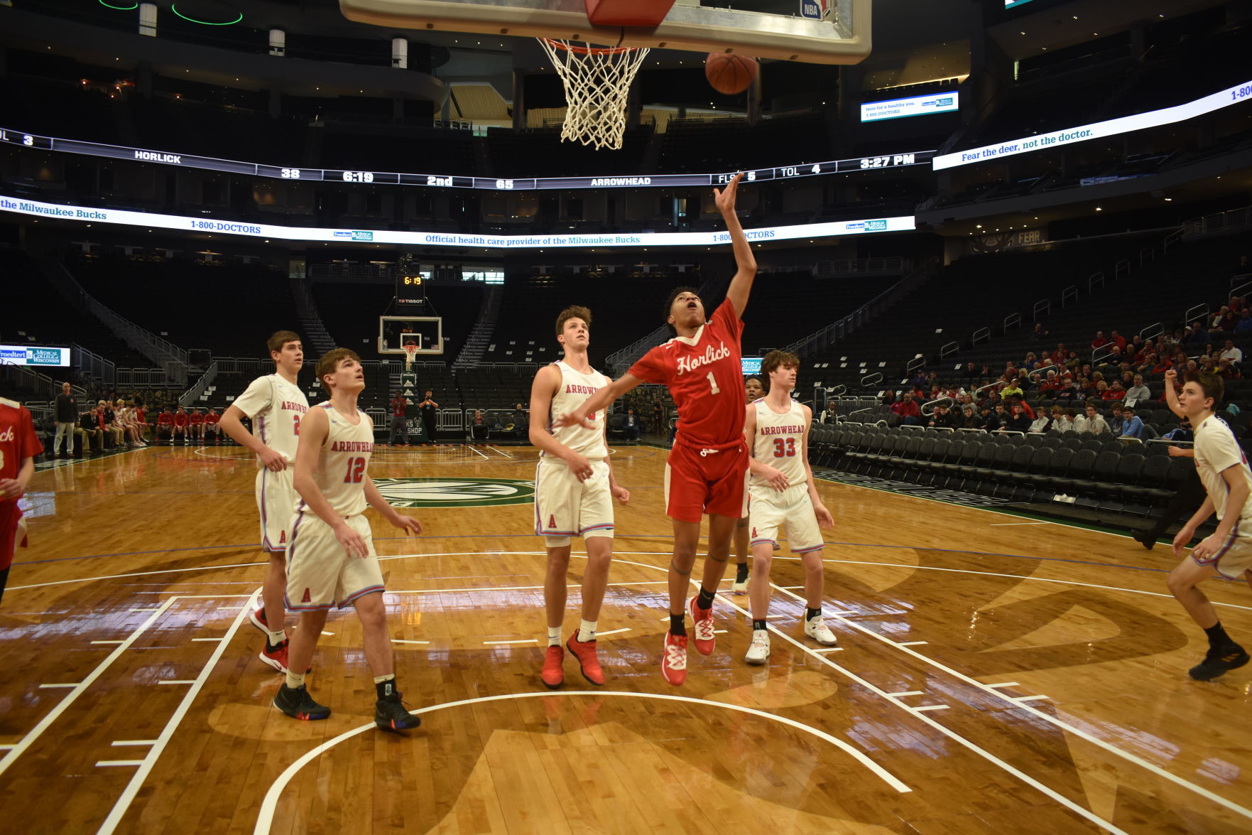 Going up for two!